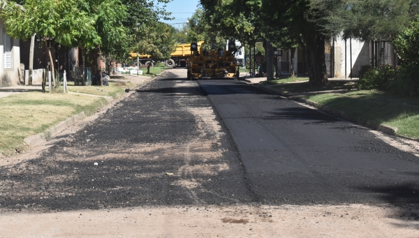 Actualmente llevamos asfaltadas más de 337 cuadras en la ciudad